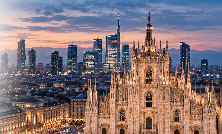Milan, from the Duomo to the new skyline